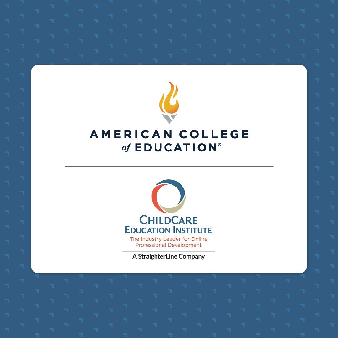 ACE Partners With StraighterLine and ChildCare Education Institute to Provide Early Childhood