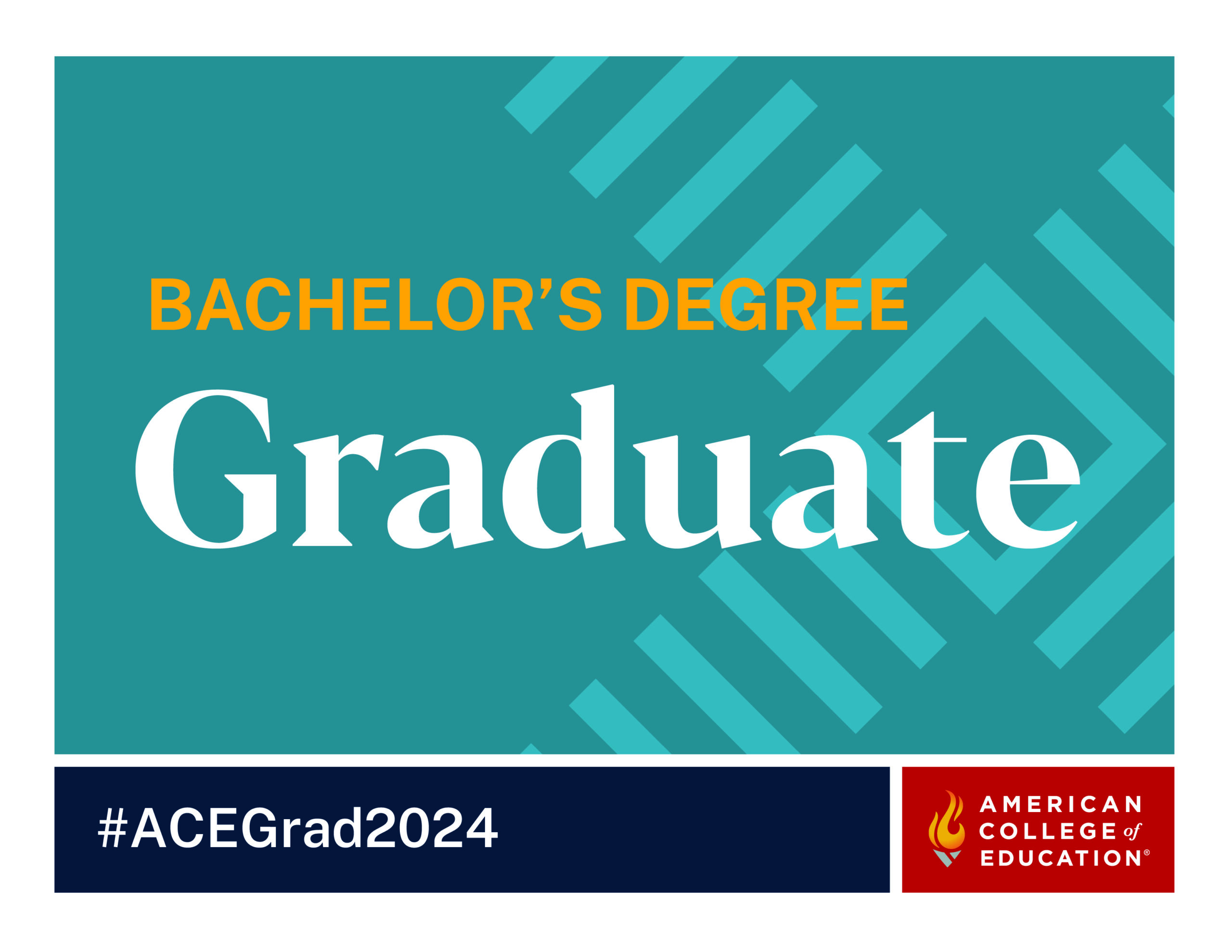 ACE Commencement 2024 - Bachelors Degree Graduate