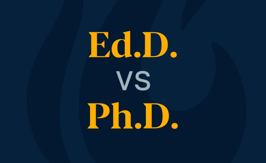 Ed.D. vs Ph.D.