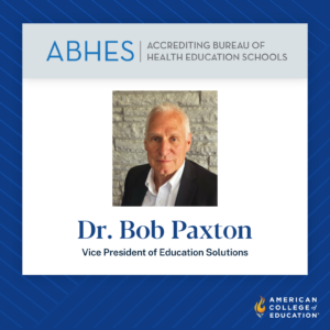 Bob Paxton joins ABHES board