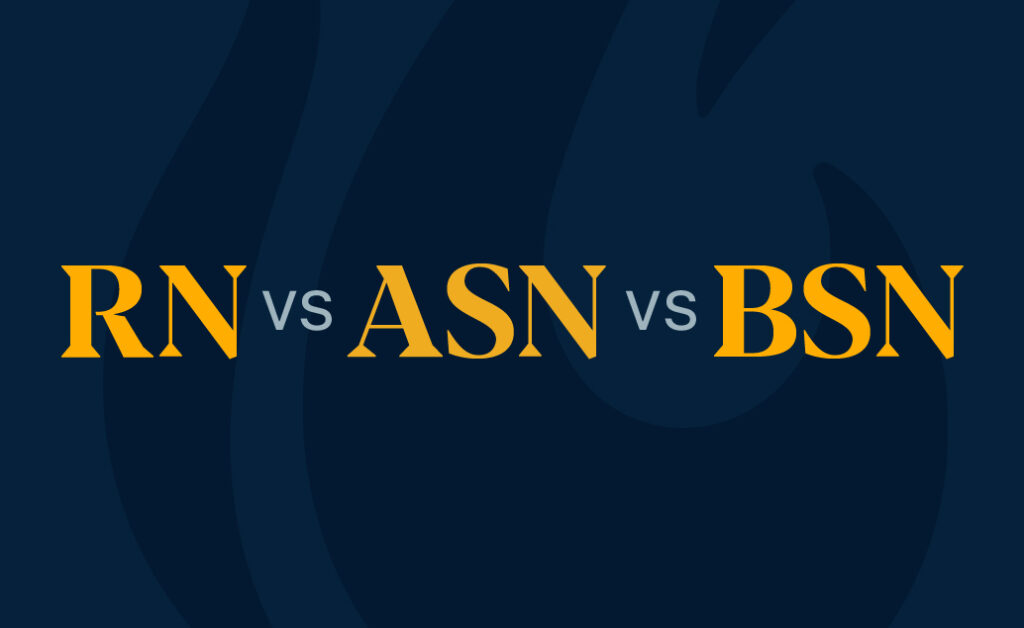 RN vs. ASN vs. BSN: What Are the Differences? | ACE Blog