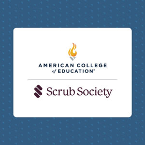 ACE & Scrub Society Partnerhip