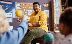 Image of woman teaching