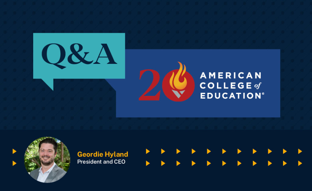 Image of Geordie Hyland, ACE President and CEO