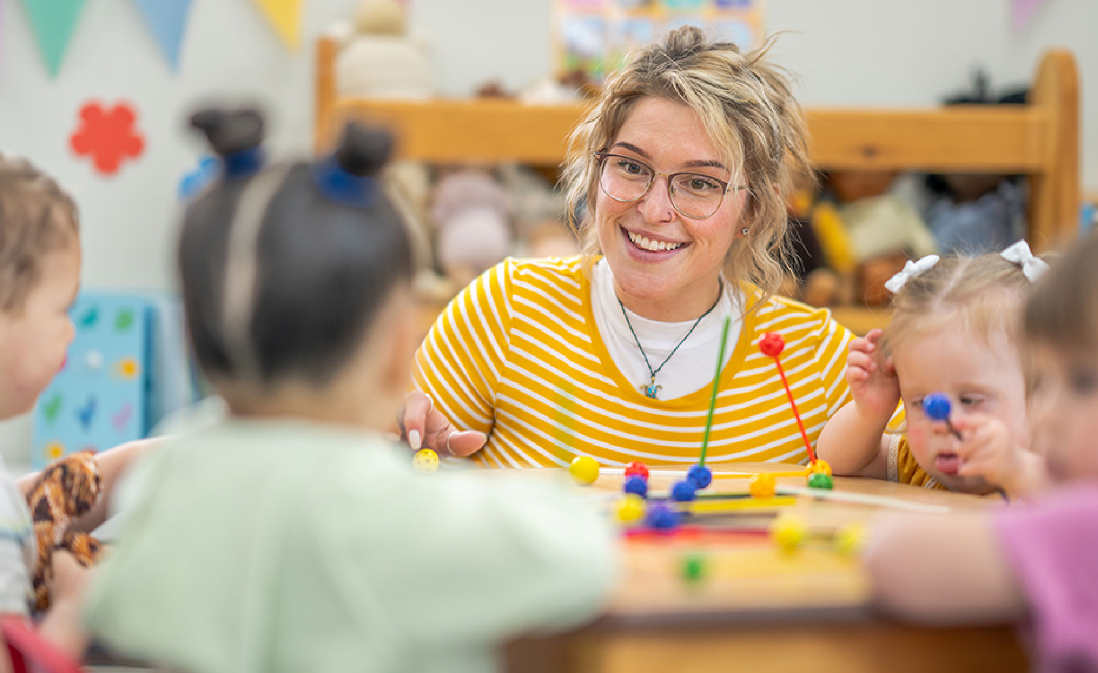 image of teacher and student