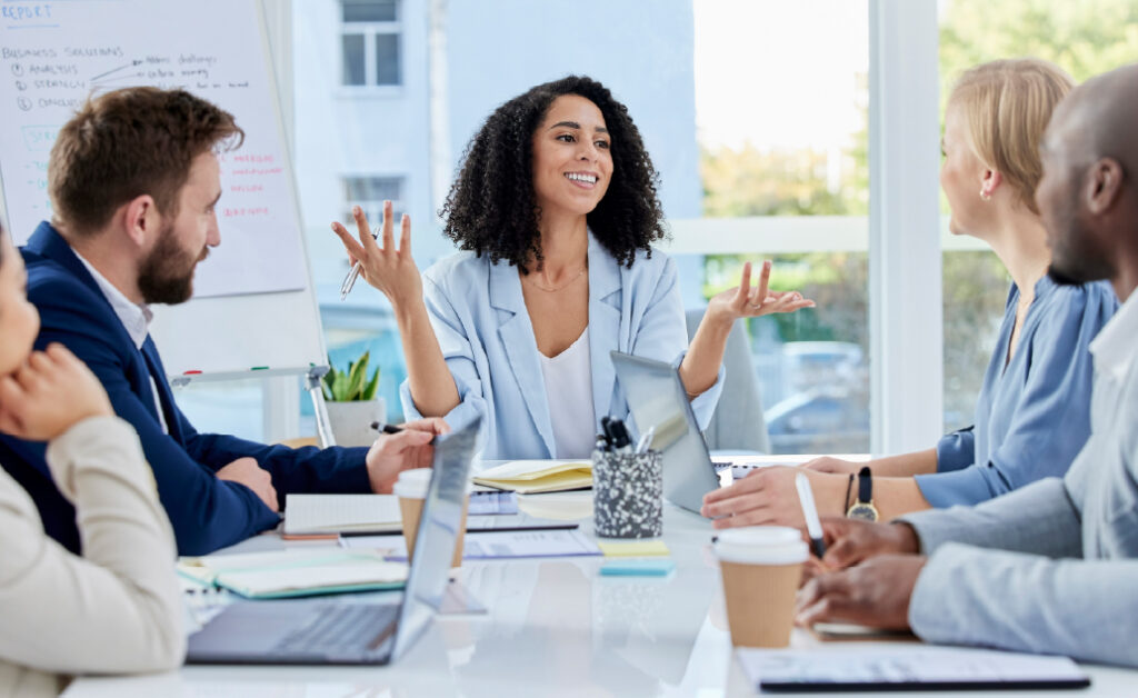 image of business woman