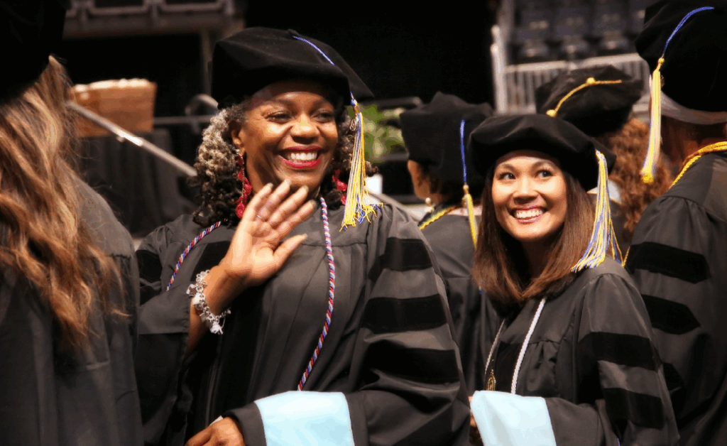 photo of ace doctoral graduate