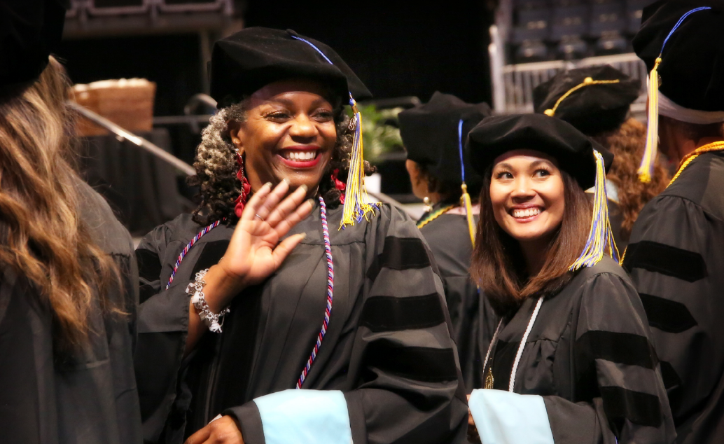 photo of ace doctoral graduate