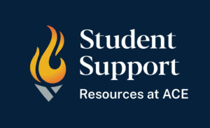 image reading student support resources at ACE