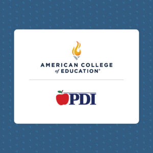 Professional Development Institute partnership with American College of Education