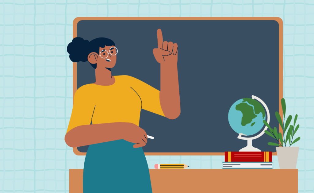 A header image for a blog about perceptions on out-of-pocket teacher spending