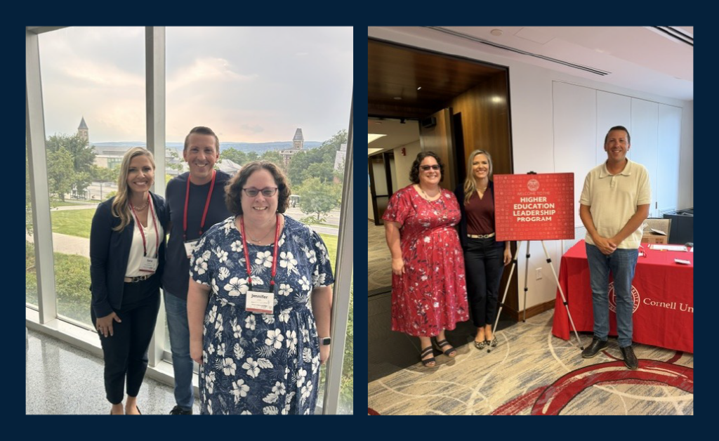 ACE Staff at the Higher Education Leadership Program at Cornell University