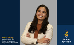 ACE Alumni. Kirsten Salong.